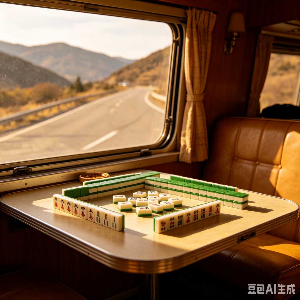 transparent mini mahjong set