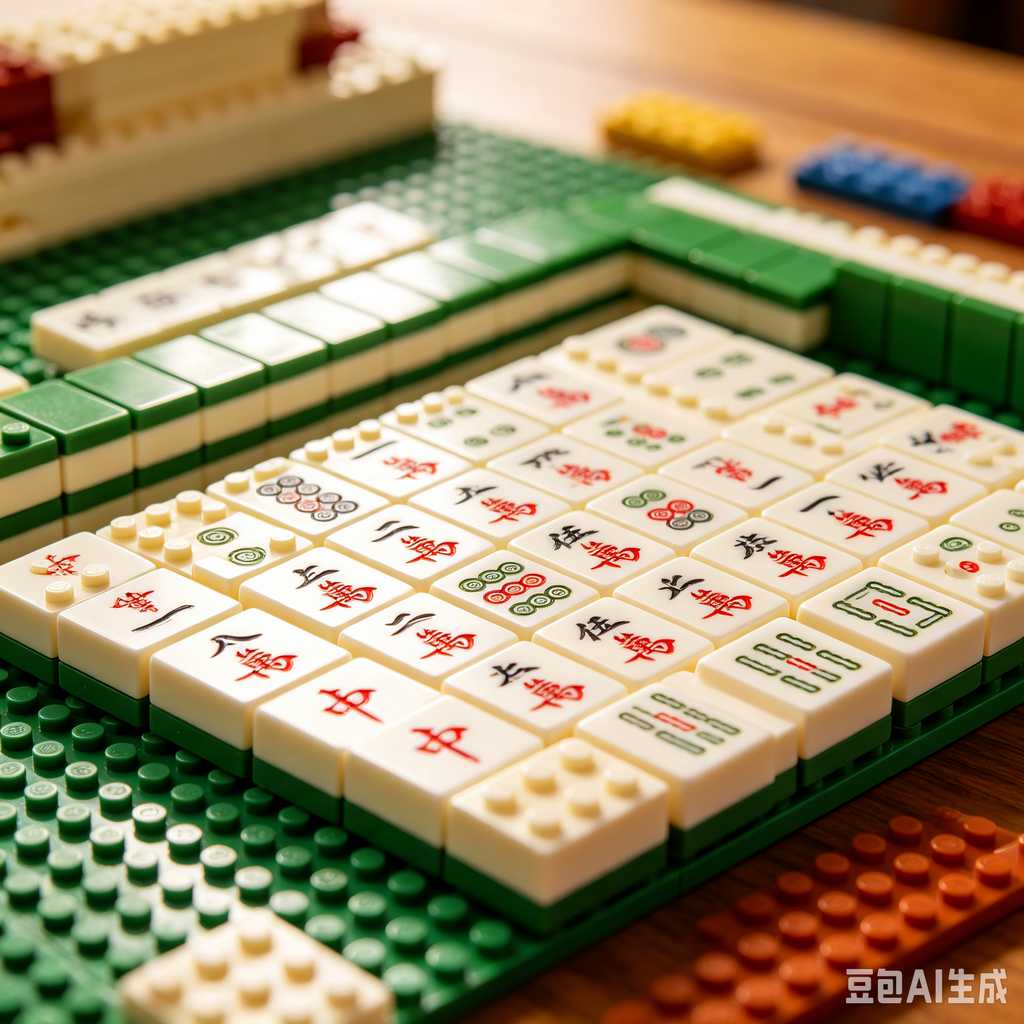 jelly transparent mahjong set
