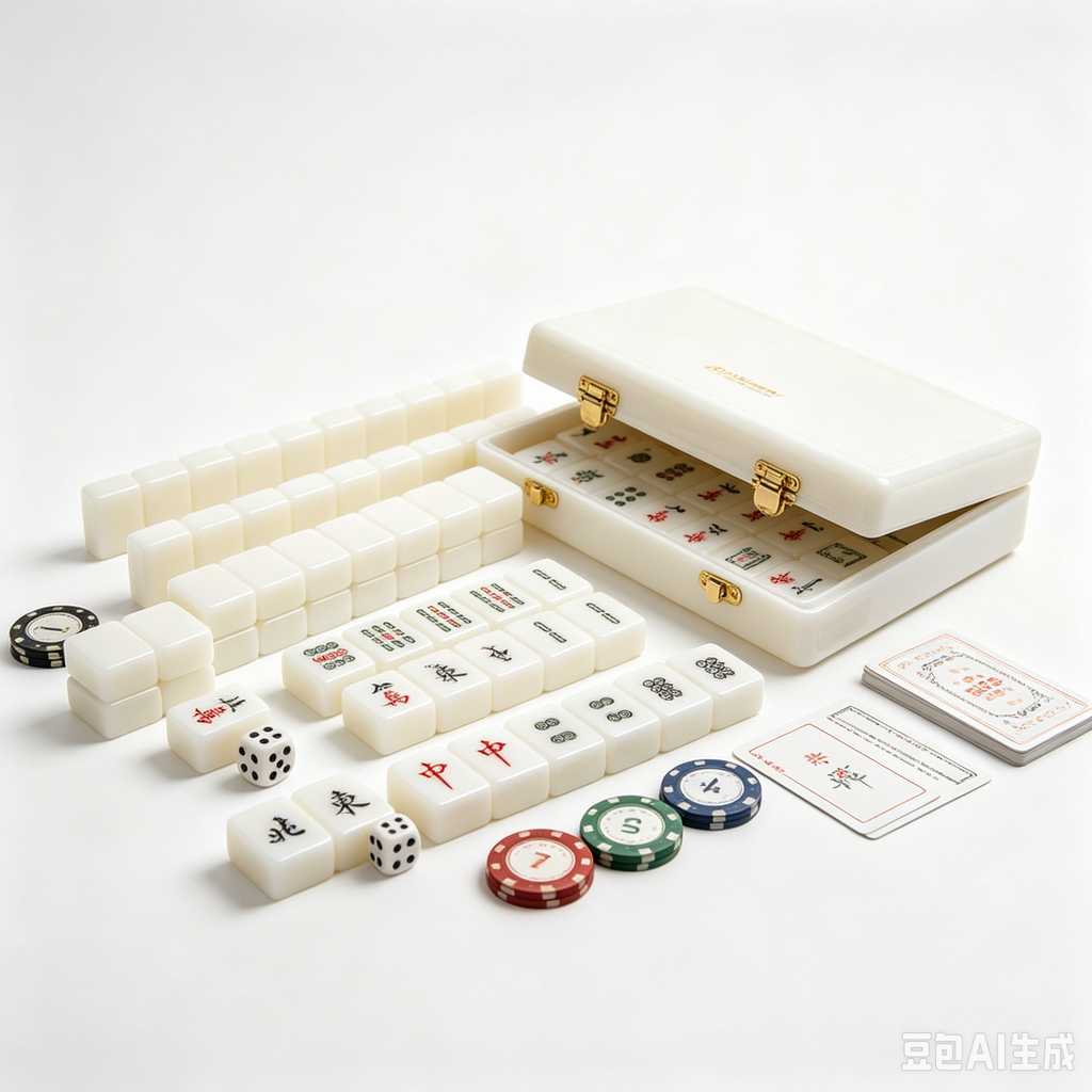 chinese style mahjong set