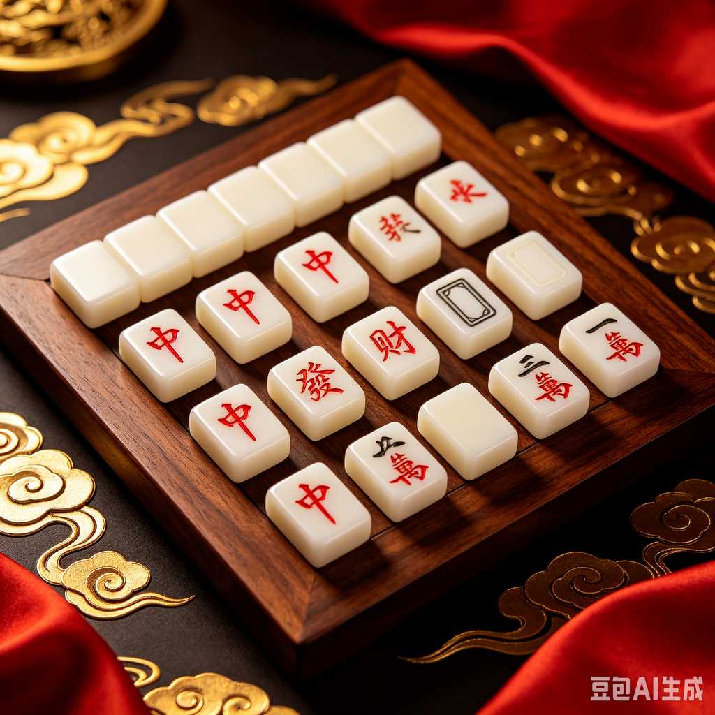ornamental mahjong tiles