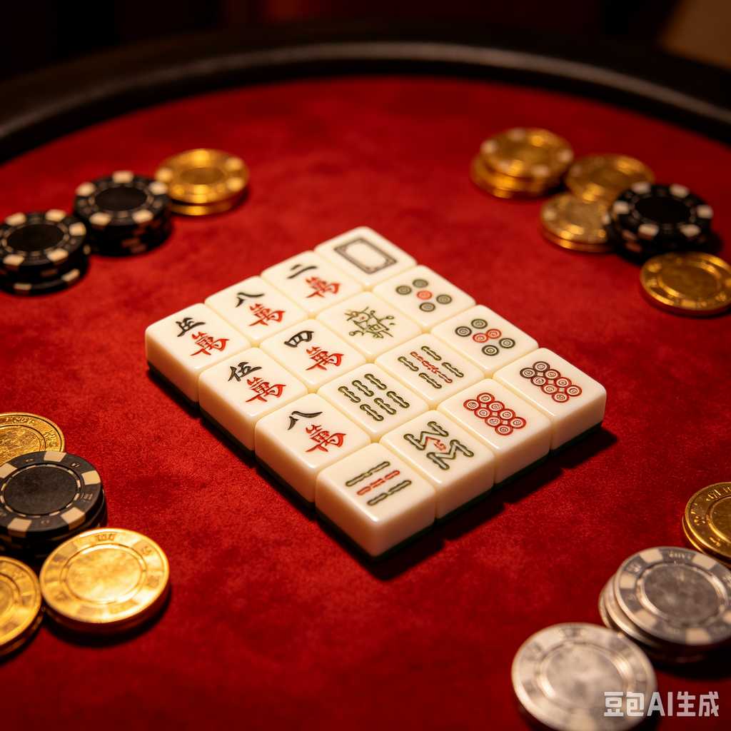 classic text mahjong set