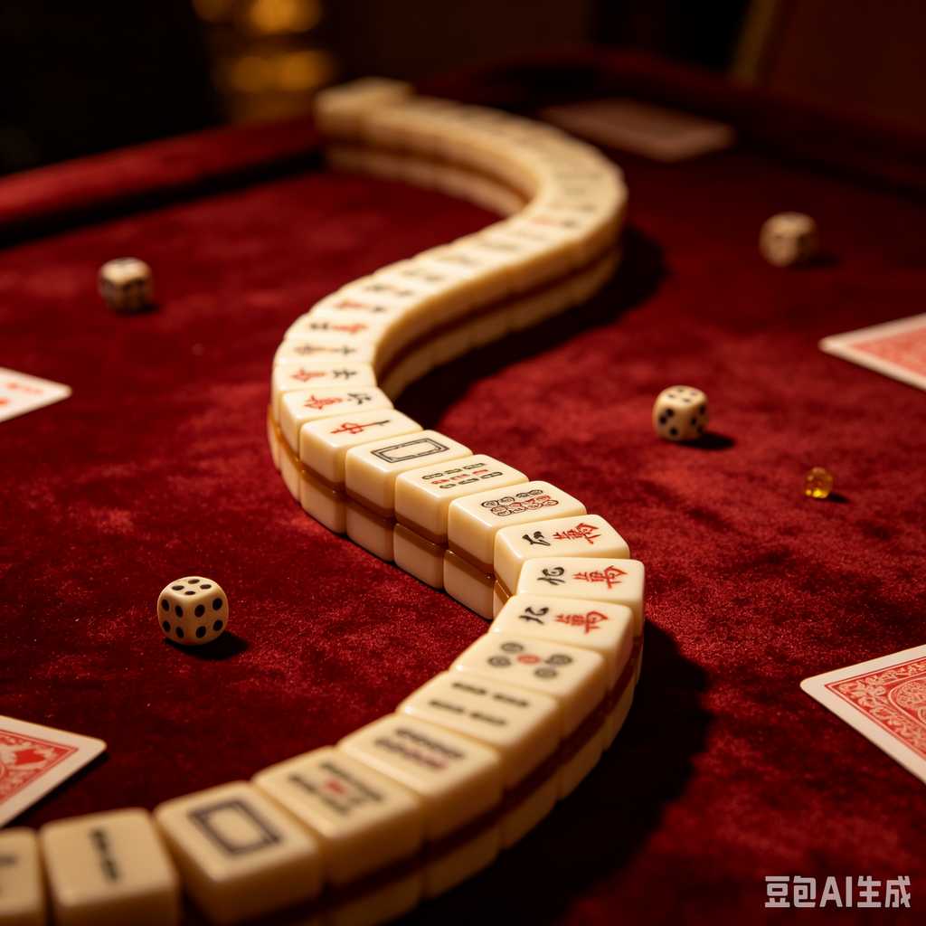 modern color mahjong tiles
